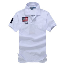 15PKPT19 2014-2015 high quality country flags breathable mens polo shirt